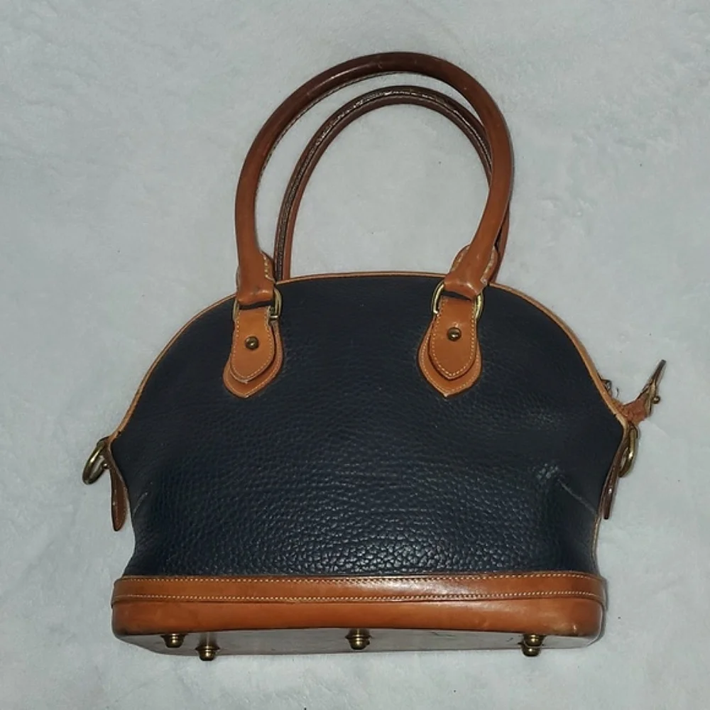 Dooney & Bourke Vintage All Weather Leather Satchel Handbag
